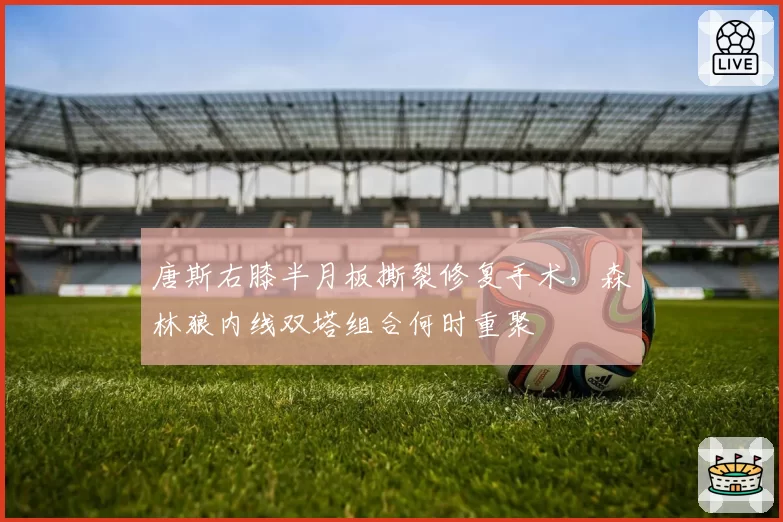 唐斯右膝半月板撕裂修复手术，森林狼内线双塔组合何时重聚